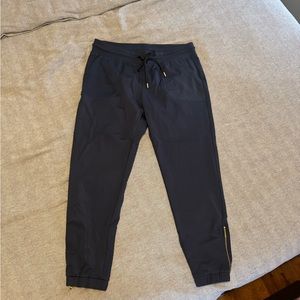 Zyia Navy Cropped Jogger Pants